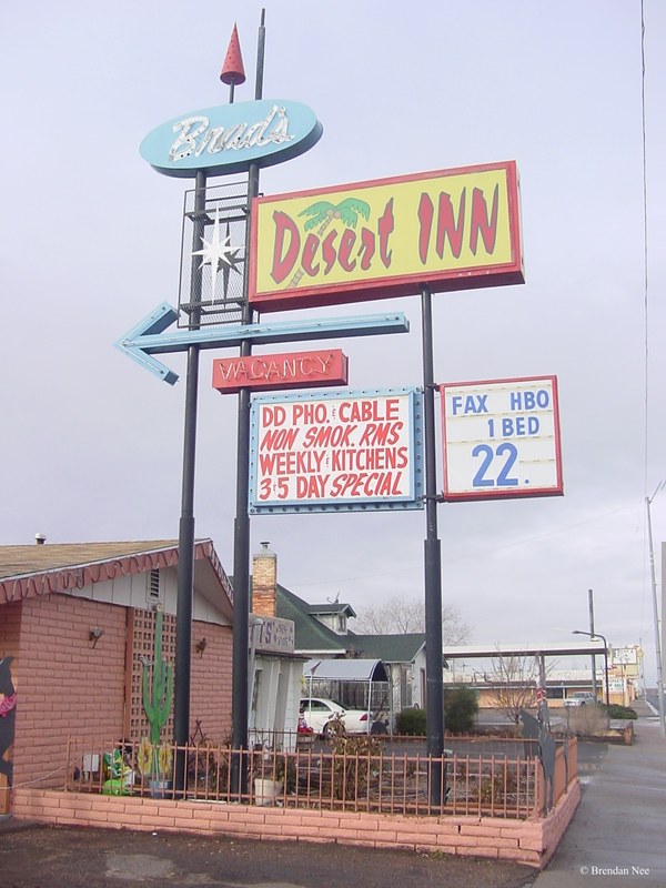 Holbrook Motel Signs - Holbrook Arizona 1-05 312